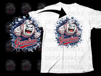 Load image into Gallery viewer, Guardians Baseball Graphic Unisex T-Shirt Clothing Item
