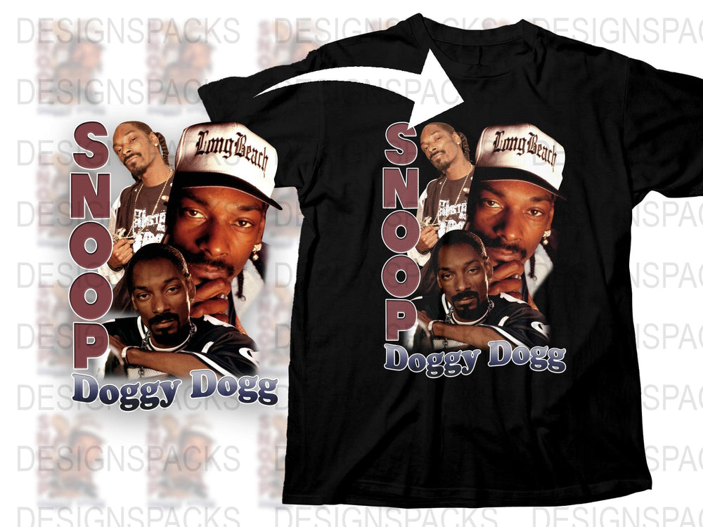 Vintage Snoop Doggy Dogg T-Shirt, Classic Hip Hop Tee, 90s Rap Music Shirt, Urban Streetwear, Retro Music Fan Apparel