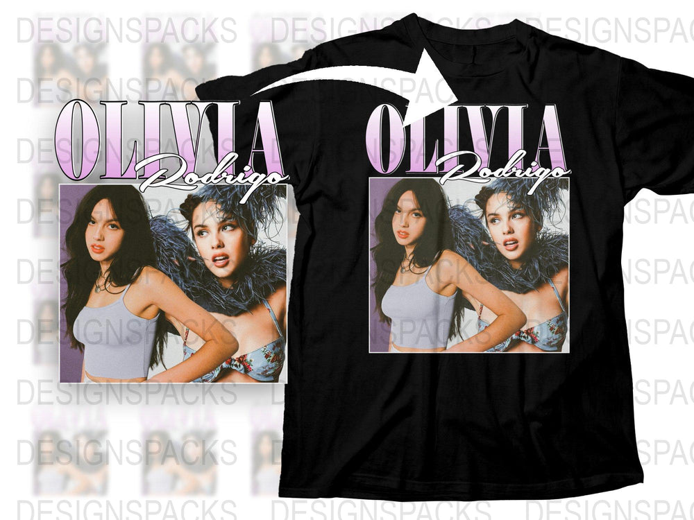 Olivia Rodrigo Graphic T-Shirt, Vintage Style Pop Music Tee, Fan Merchandise, Gift Idea