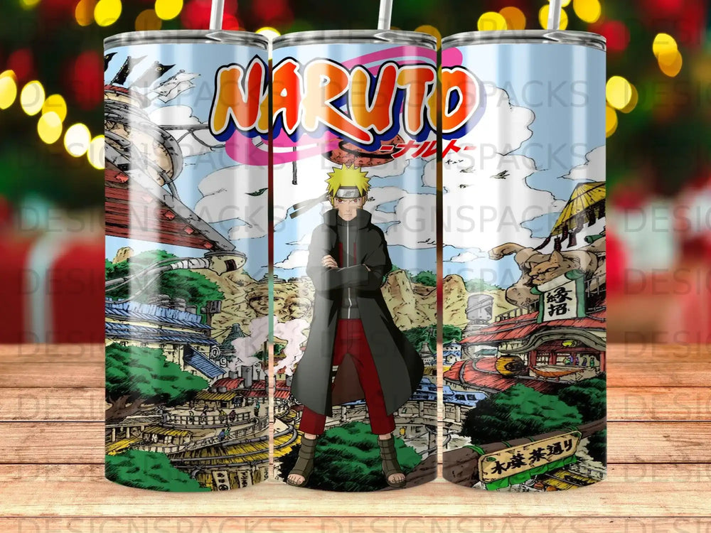 Naruto Uzumaki Hokage Konoha Village Anime Manga Tumbler product type