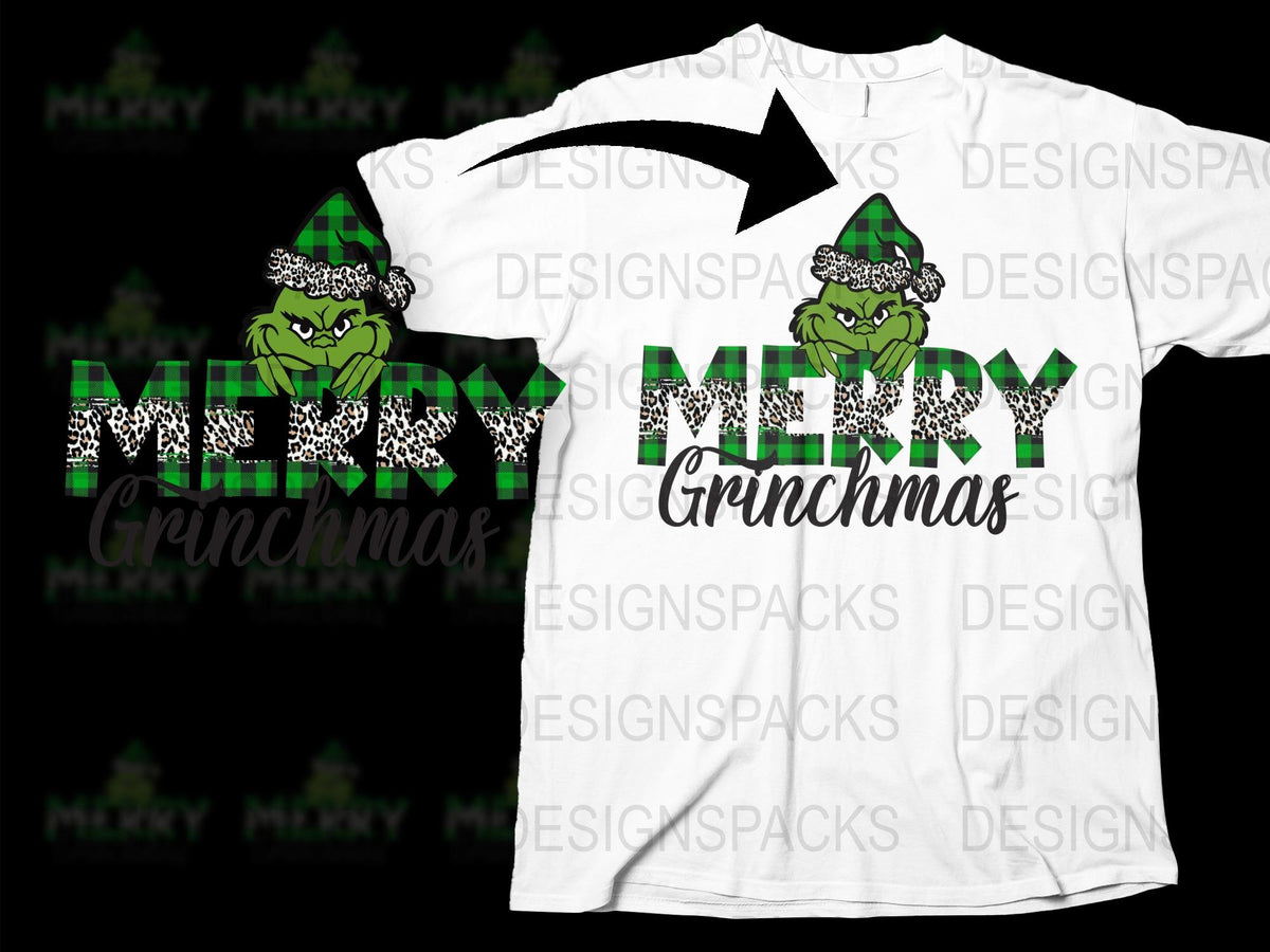 Funny Grinchmas T-Shirt, Merry Grinch Christmas Holiday Tee, Unisex Winter Apparel, Festive Gift Idea