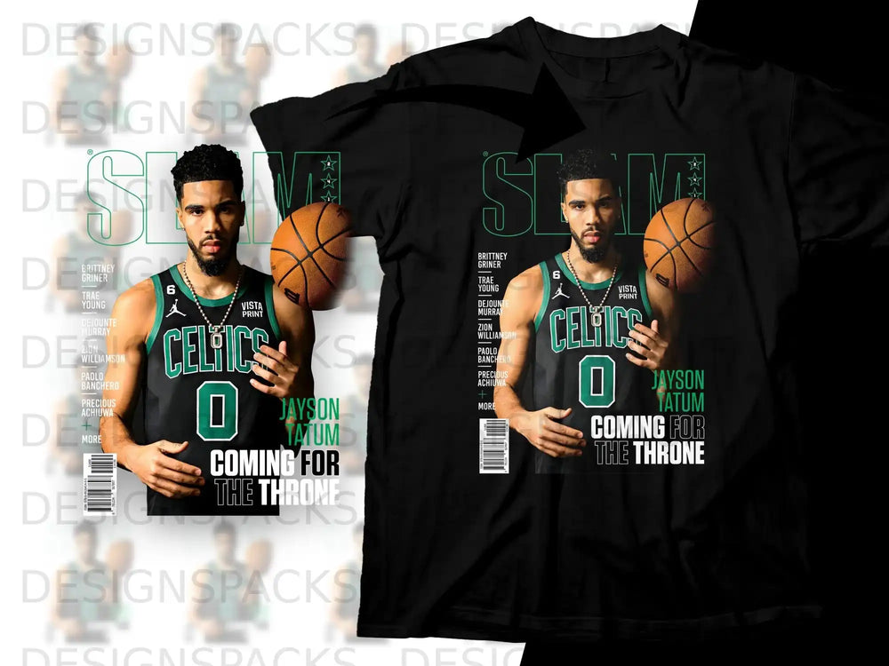 Jayson Tatum on SLAM magazine cover, "Coming For The Throne."
