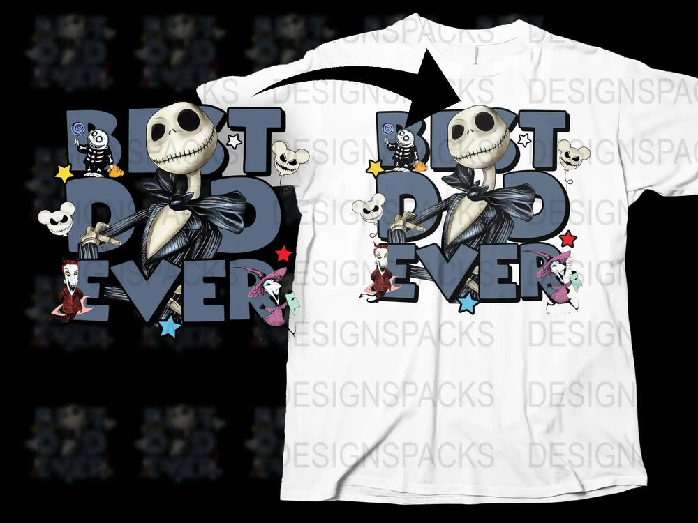 Nightmare Before Christmas Inspired T-Shirt, Jack Skellington Graphic Tee, Unisex Halloween Apparel