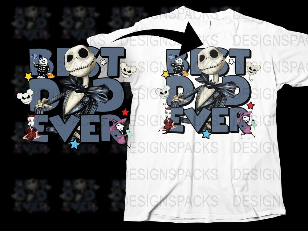 Nightmare Before Christmas Inspired T-Shirt, Jack Skellington Graphic Tee, Unisex Halloween Apparel