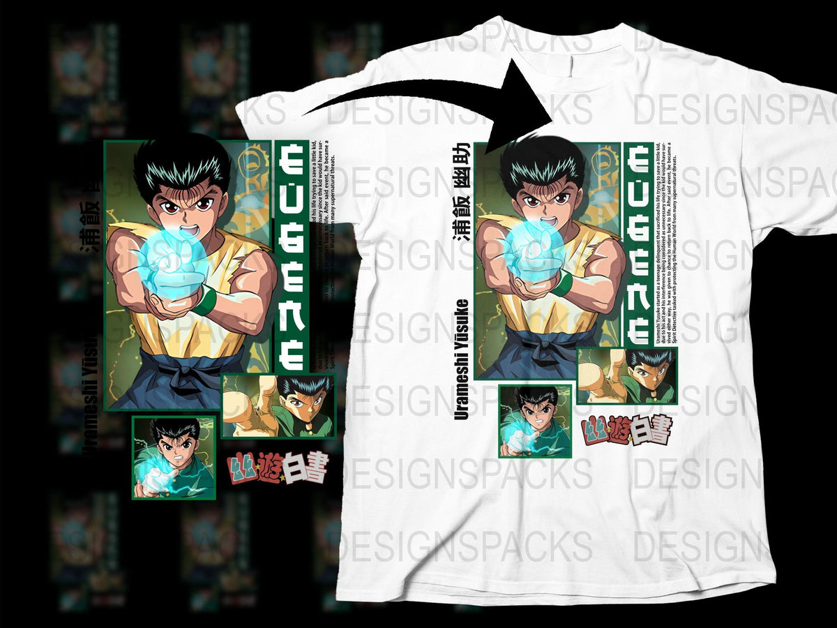 Anime Character T-Shirt, Vintage Graphic Tee, Unisex Manga Inspired Clothing, Retro Style Cotton Shirt, Gift for Anime Fans