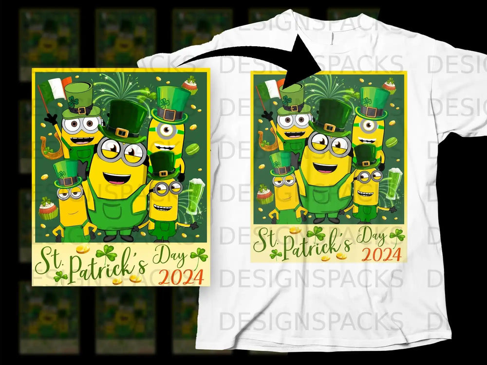 Minions St Patrick's Day 2024 Irish Holiday product type