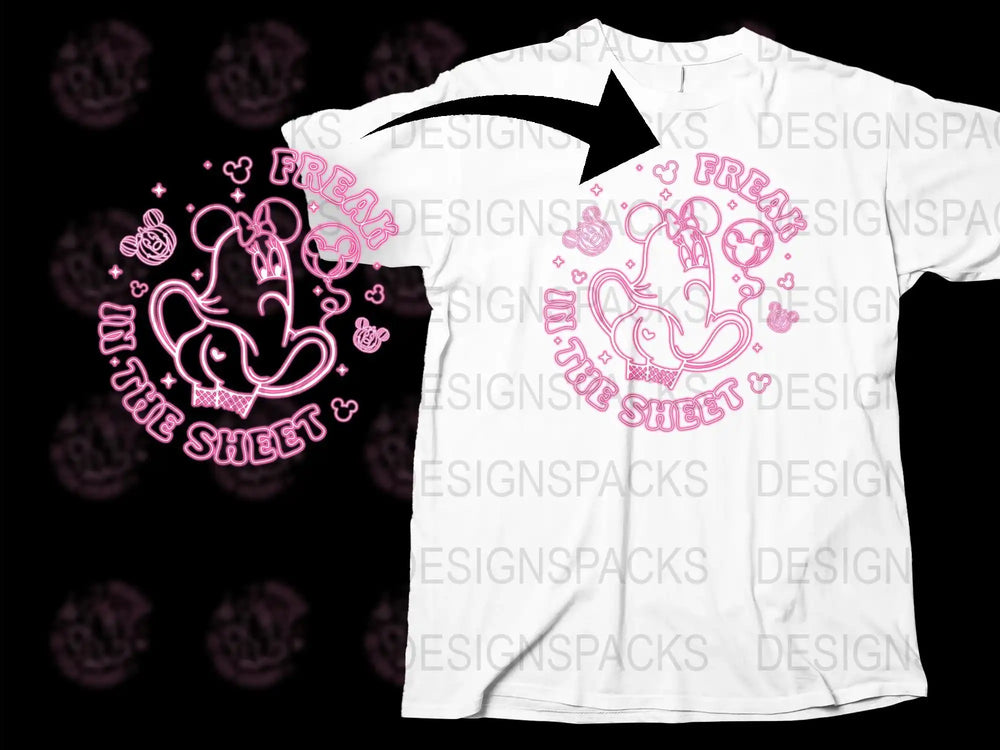 Trendy White T-Shirt with Pink Graphic, Heart and Quote, Casual Streetwear, Women's Fashion Top, Unique Design Tee
