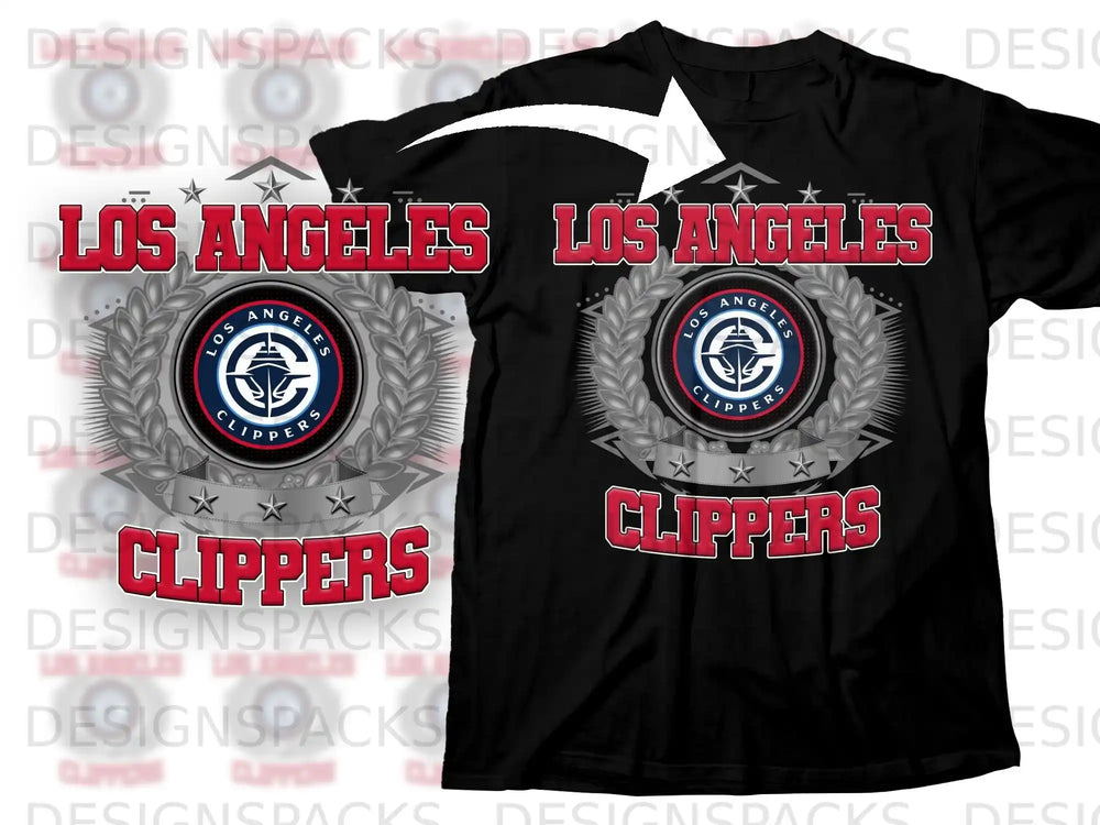 Los Angeles Clippers Emblem Graphic T-Shirt