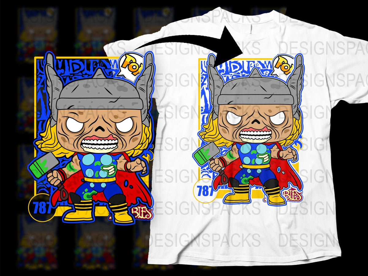Comic Book Style Cartoon Character T-Shirt, Colorful Superhero Tee, Kids and Adult Sizes, Unique Graphic Tee Design
