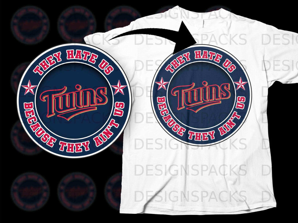 They Hate Us Because They Ain't Us Twins shirt