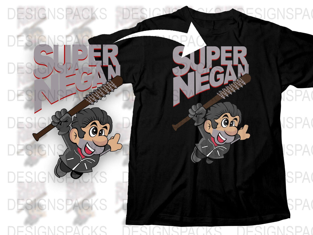 Super Vegan T-Shirt, Funny Cartoon Monkey with Baseball Bat, Animal Rights Tee, Unisex Black Shirt