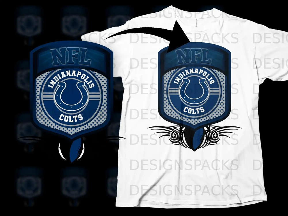 Indianapolis Colts NFL Design T-shirt