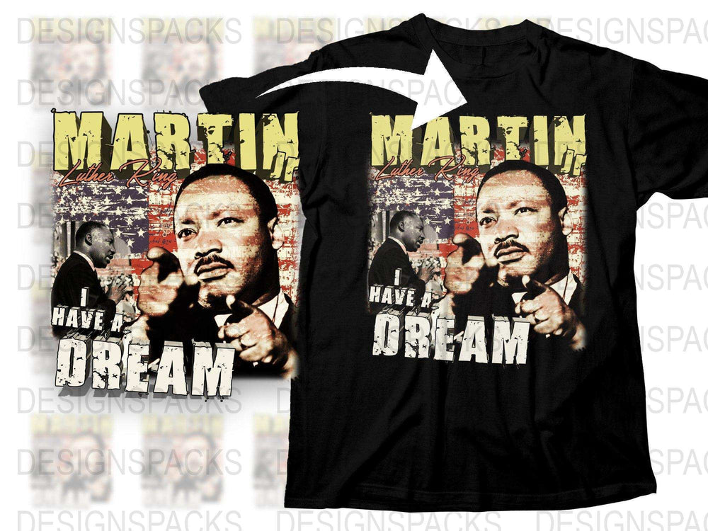 Martin Luther King Jr. Inspired T-Shirt, I Have A Dream Graphic Tee, Civil Rights Movement Apparel