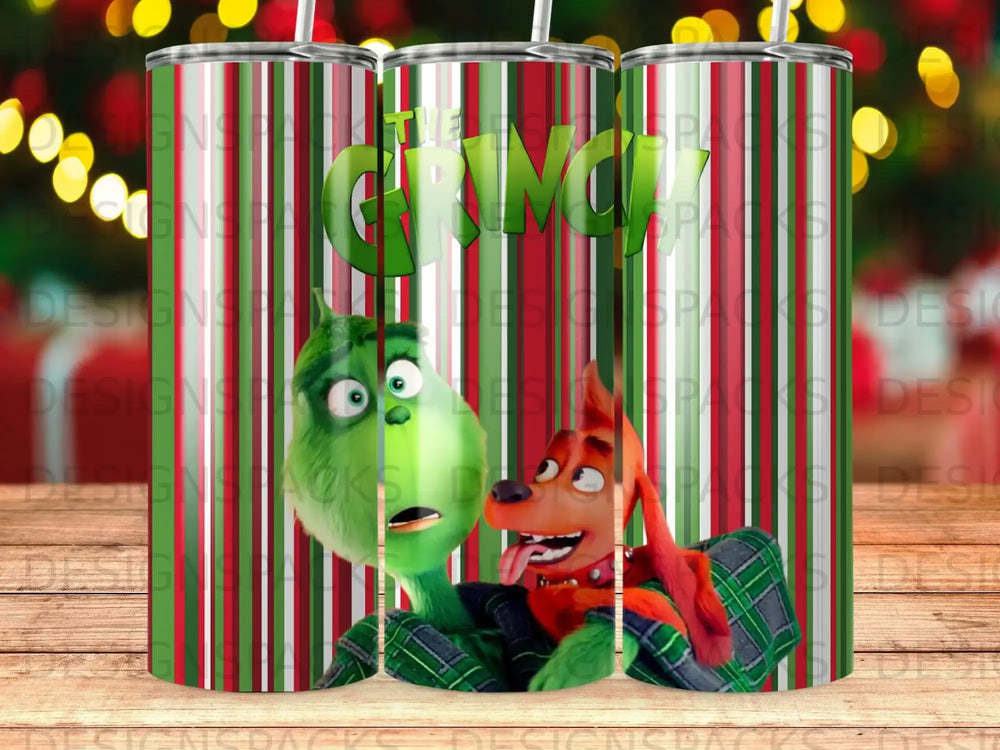 The Grinch Max Christmas Stripes Holiday Design product type
