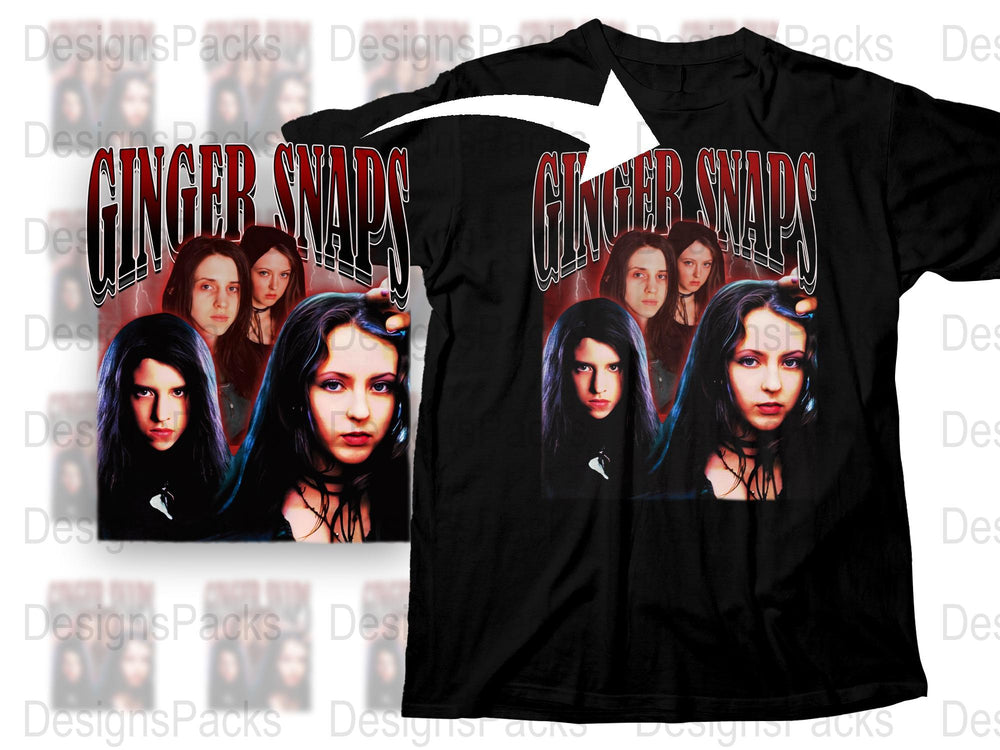 Ginger Snaps Movie T-Shirt, Cult Horror Film Tee, Vintage Graphic Shirt, Fan Merchandise