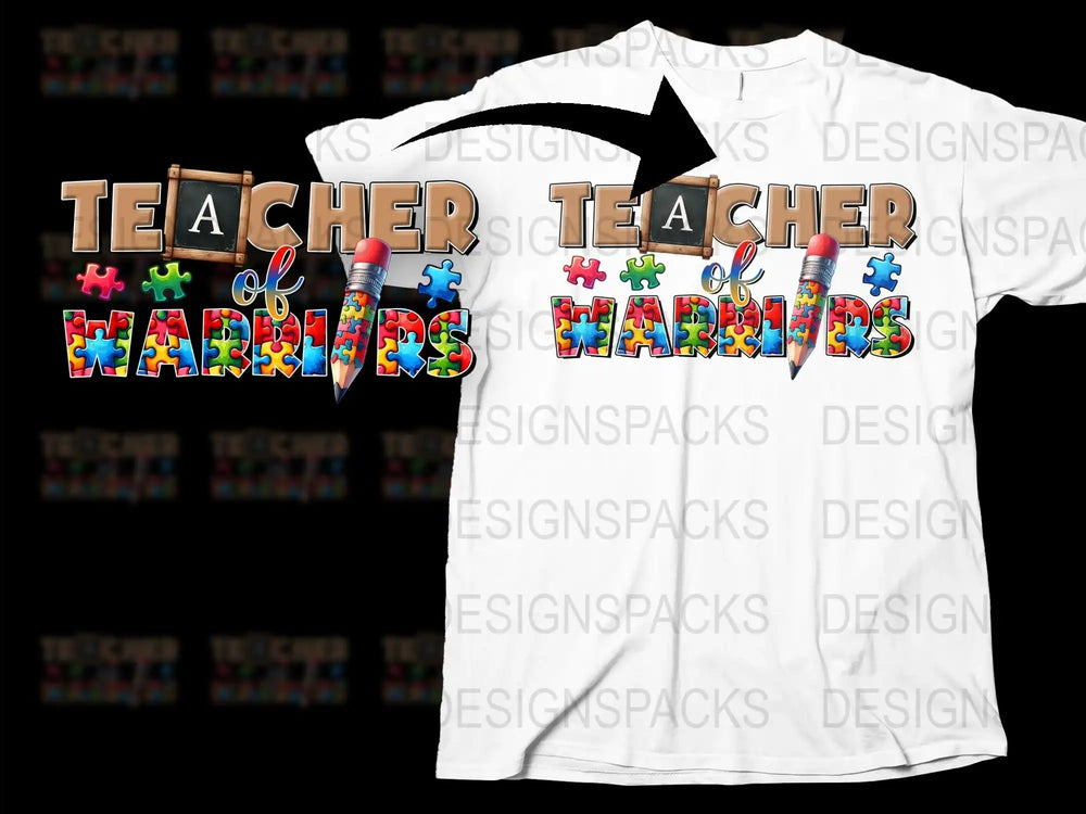 Colorful Teacher of Tiny Humans T-Shirt, Puzzle Piece Graphic, Educator Gift, Casual Wear