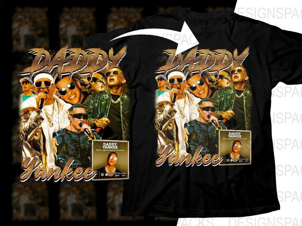 Daddy Yankee Bootleg Music Bootleg Graphic Png Digital Download
