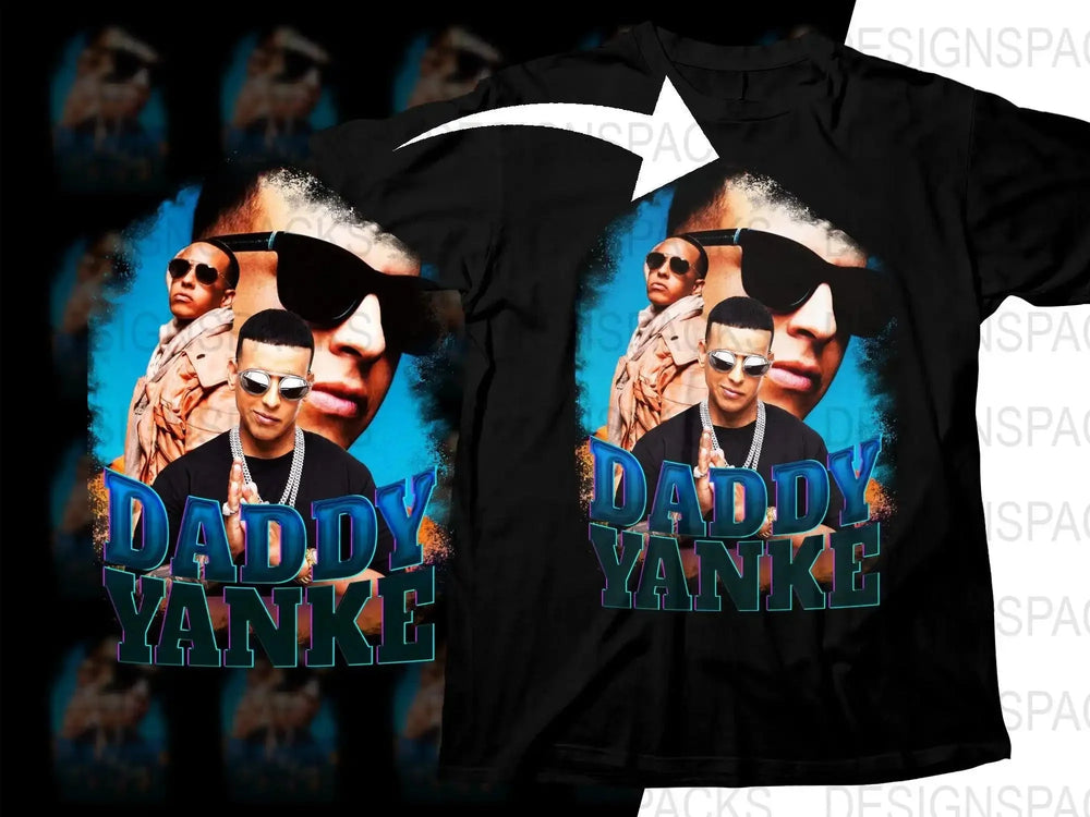 Daddy Yankee Iconic Music Bootleg Graphic Png Digital Download
