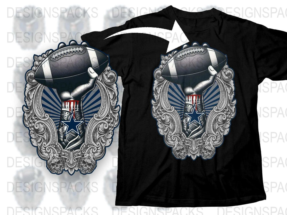 American Football T-Shirt, Sports Fan Apparel, Black Tee, Vintage Helmet Design, Gift for Football Lovers