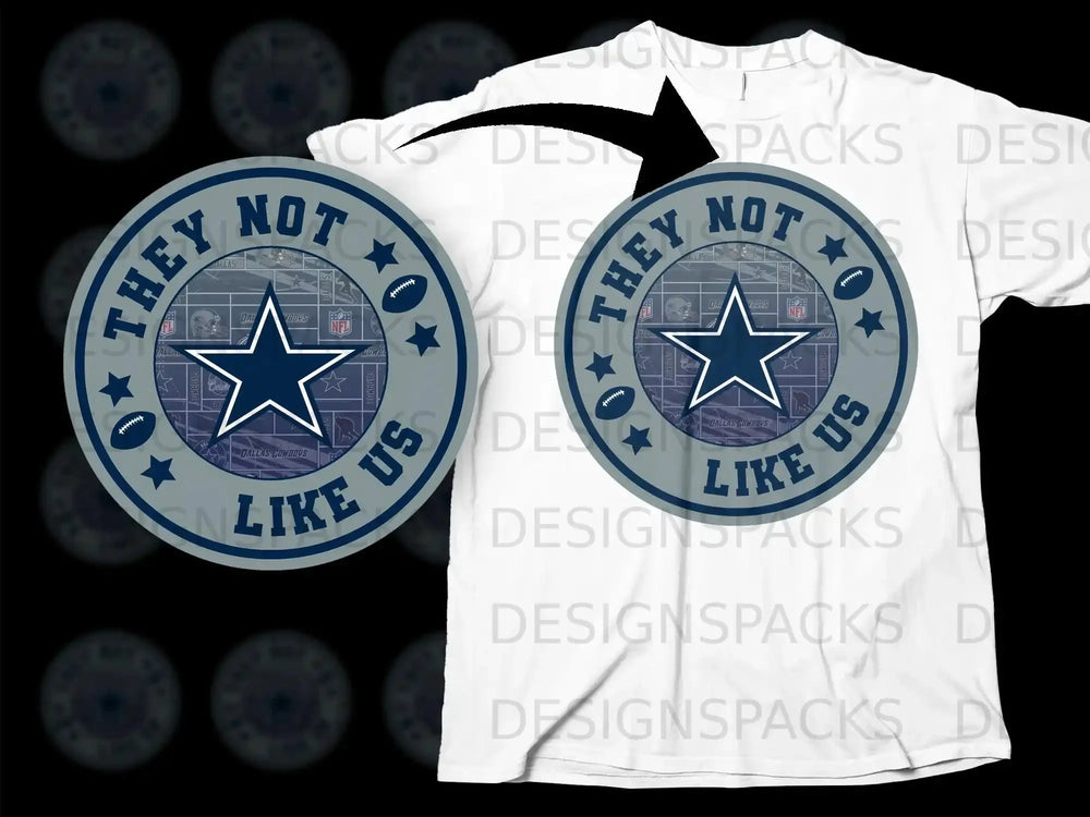 They Not Like Us Football Team T-shirt