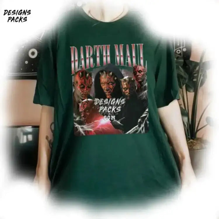 Darth Maul Vintage Galaxy’s Edge Trip Sublimation Png Design