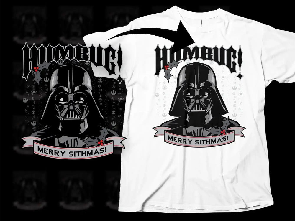 Darth Vader Merry Sithmas Festive Graphic Png Digital Download