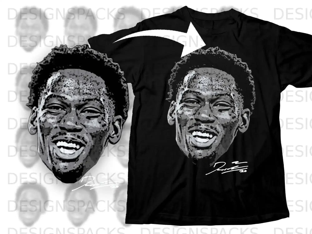 Iconic Smiling Face Graphic T-Shirt for Stylish Looks