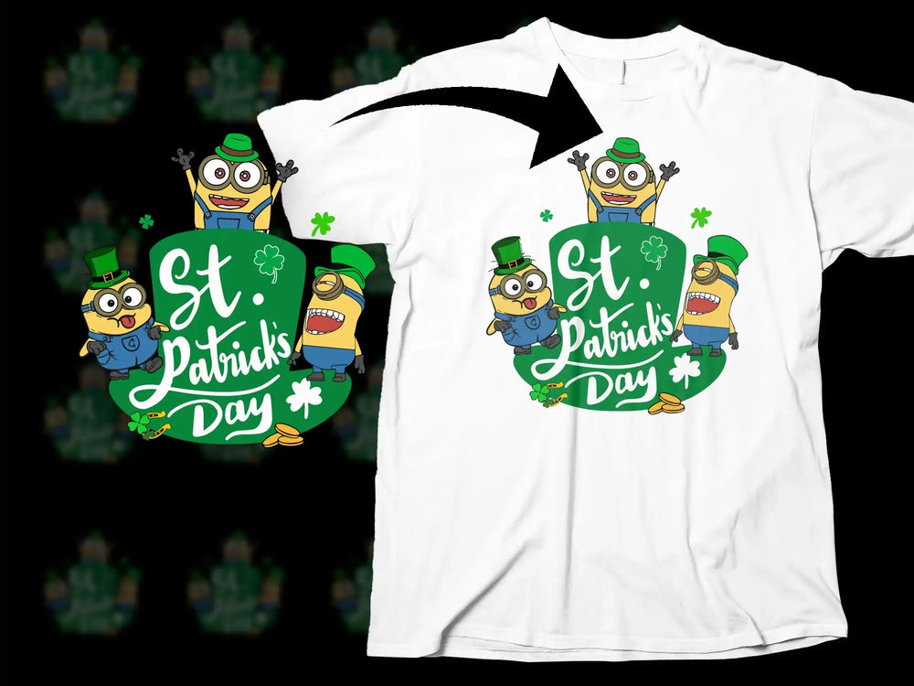Minions St. Patricks Day Celebration Shamrocks product type
