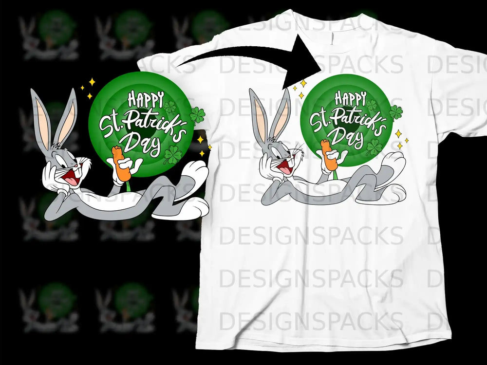 Bugs Bunny Happy St. Patrick's Day t-shirt product type