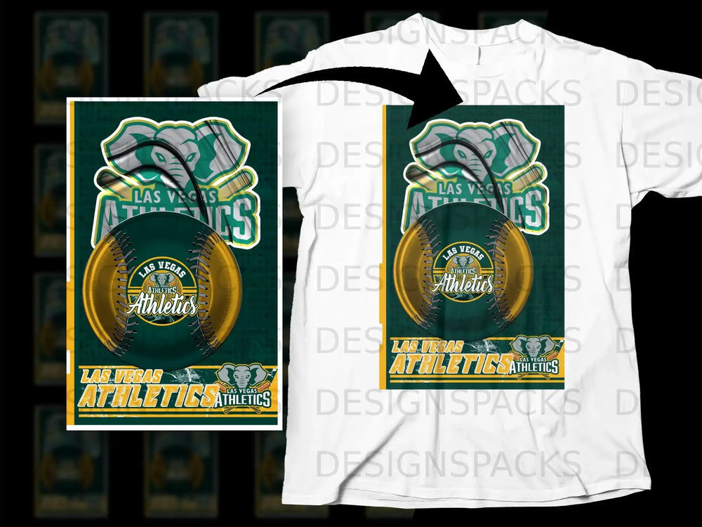 Las Vegas Athletics Sports Design Graphic T-shirt