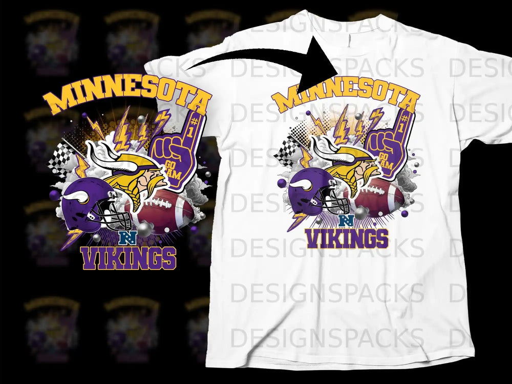 Minnesota Vikings Football Team Fan Merchandise Shirt