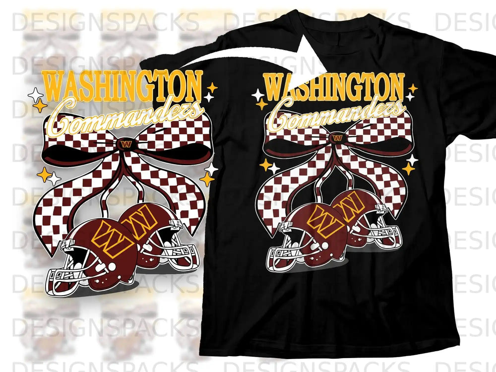 Washington Commanders Graphic T-Shirt Football Fan Apparel