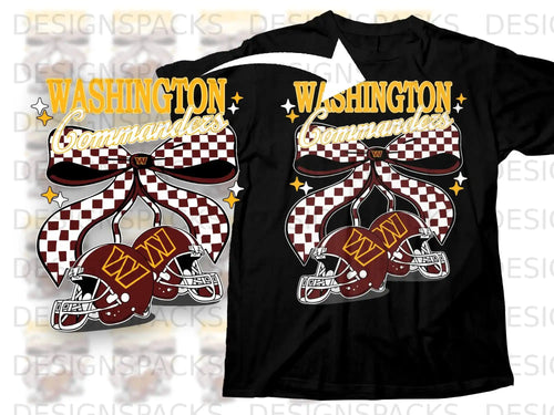 Washington Commanders Graphic T-Shirt Football Fan Apparel