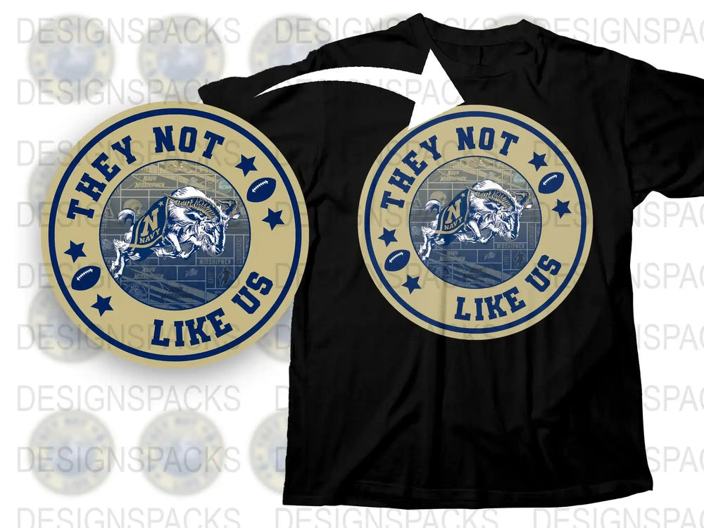 Vintage Eagle Graphic T-Shirt 'They Not Like Us' Retro Style Tee, Patriotic Streetwear, Unisex Casual Top