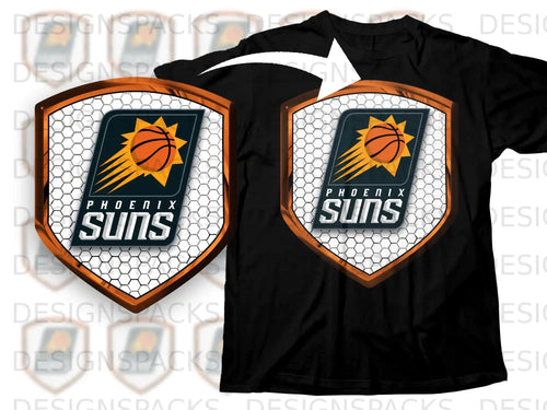 Phoenix Suns Basketball Team Emblem T-shirt