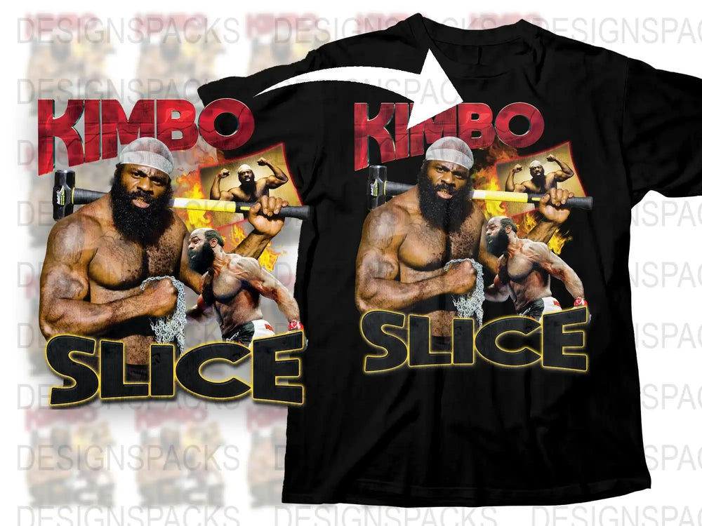Kimbo Slice Tribute T-Shirt, Vintage MMA Fighter Graphic Tee, Boxing Memorabilia Collector's Item, Unisex Casual Wear