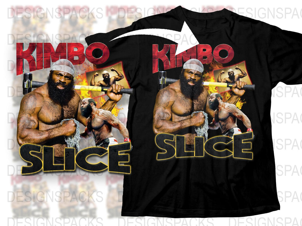 Kimbo Slice Tribute T-Shirt, Vintage MMA Fighter Graphic Tee, Boxing Memorabilia Collector's Item, Unisex Casual Wear