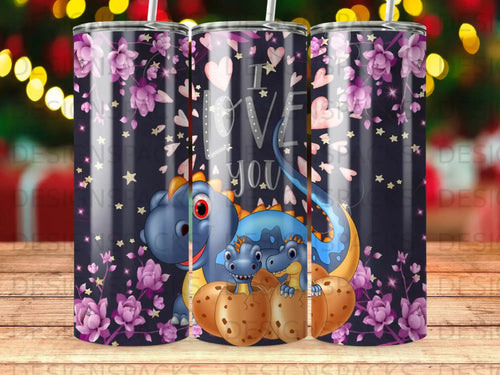 Two blue dragons in eggshells with 