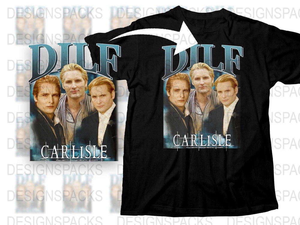 Carlisle Cullen Inspired Vampire Funny T-Shirt, Cool Graphic Tee, Novelty Gift for Movie Fans