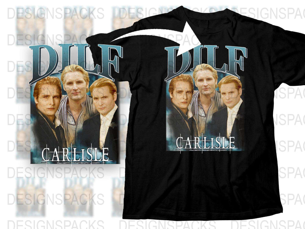 Carlisle Cullen Inspired Vampire Funny T-Shirt, Cool Graphic Tee, Novelty Gift for Movie Fans