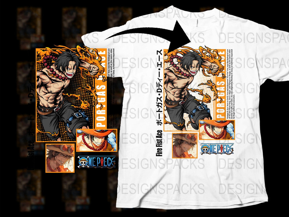 One Piece Anime T-Shirt, Luffy Gear 4 Snakeman Graphic Tee, Manga Series Inspired Unisex Shirt