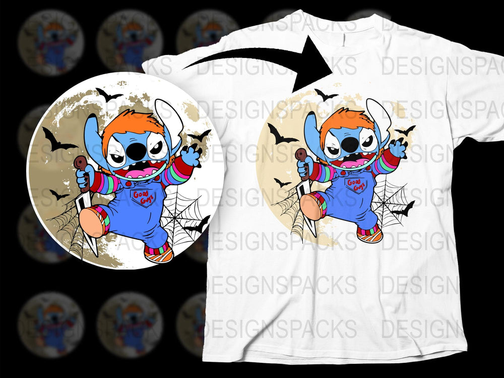 Kids Cartoon Monster T-Shirt, Cute Colorful Graphic Tee, Boys Girls Casual Shirt, Fun Character Apparel, Gift Idea