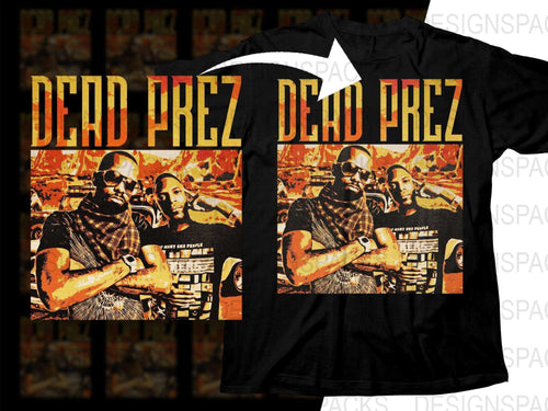 DEAD PREZ Music Homage Png Digital Download