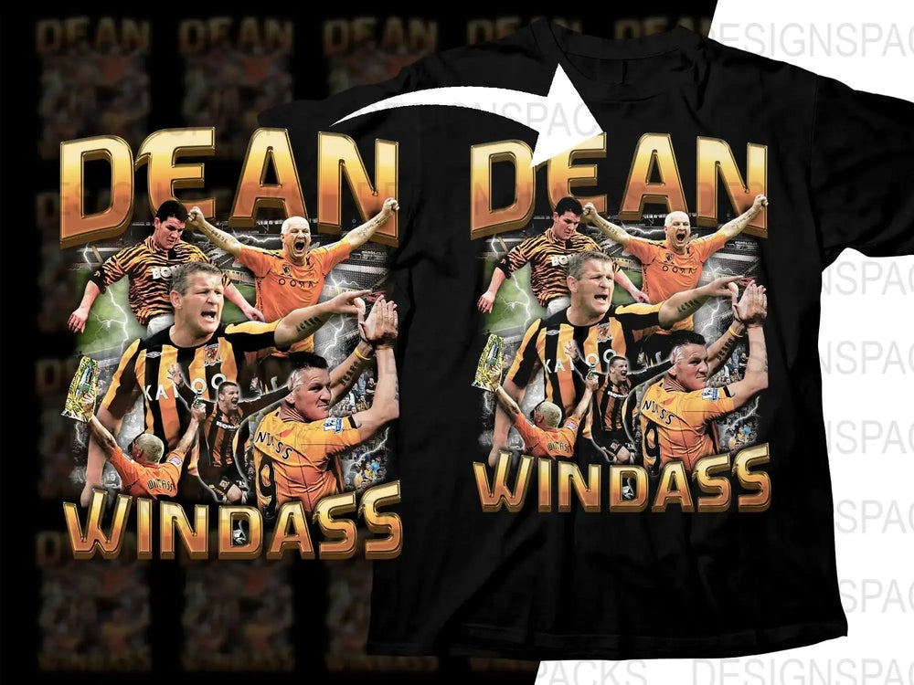Dean Windass Energetic Bootleg of Iconic Moments Soccer Png Digital Download