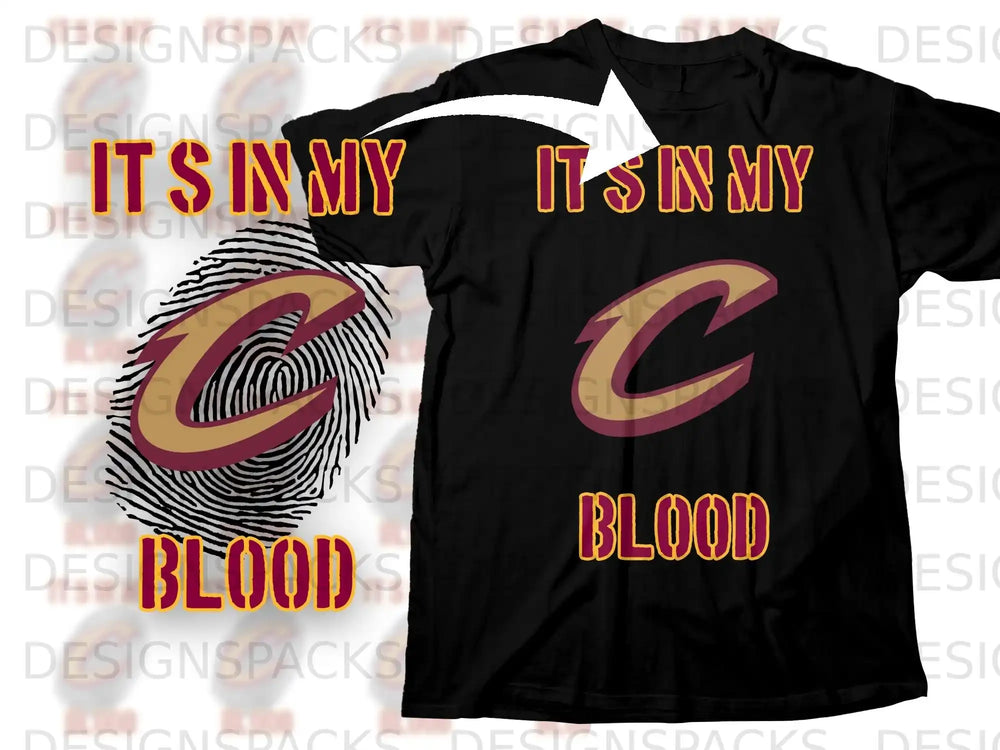 It's In My Blood C Logo T-Shirt