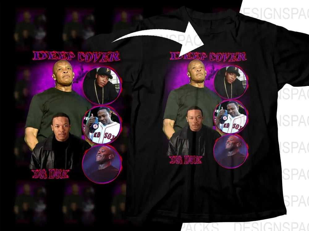 Deep Cover Dr. Dre Iconic Moments Graphic Png Digital Download