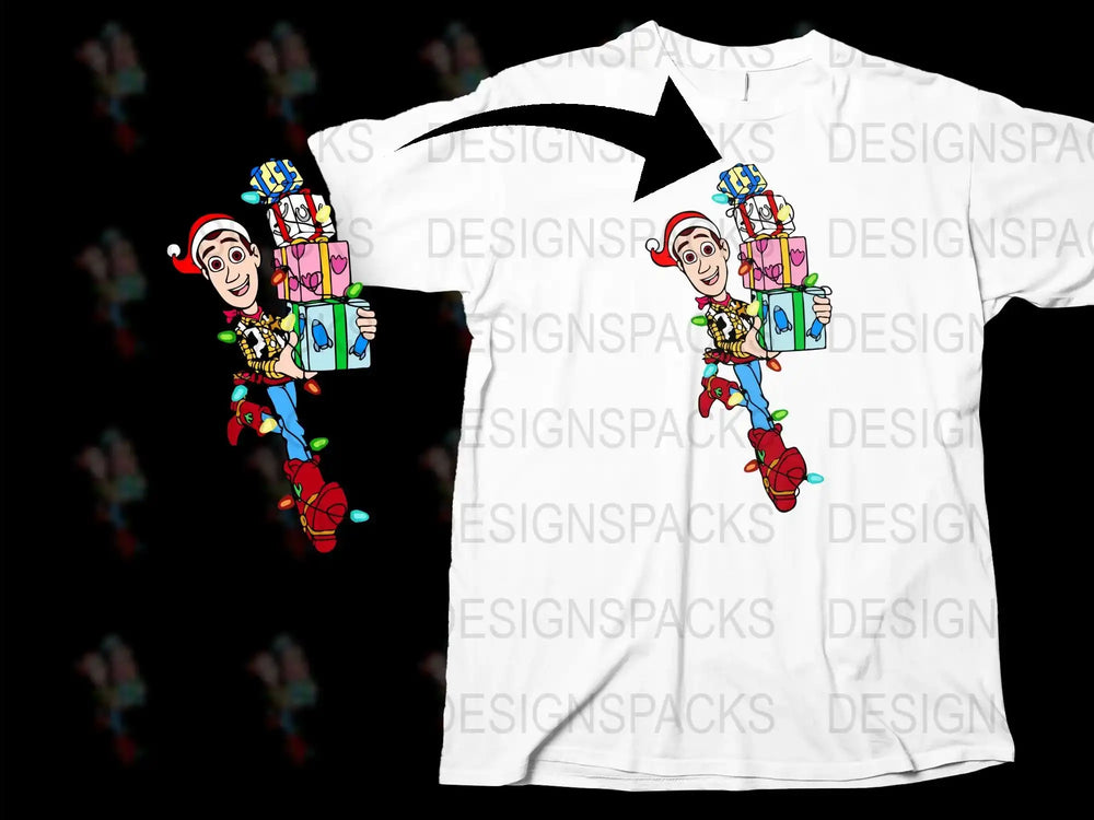 Quirky Cartoon Rocketman Graphic T-Shirt, Colorful Fun Space Design, Men's and Women's Casual Wear