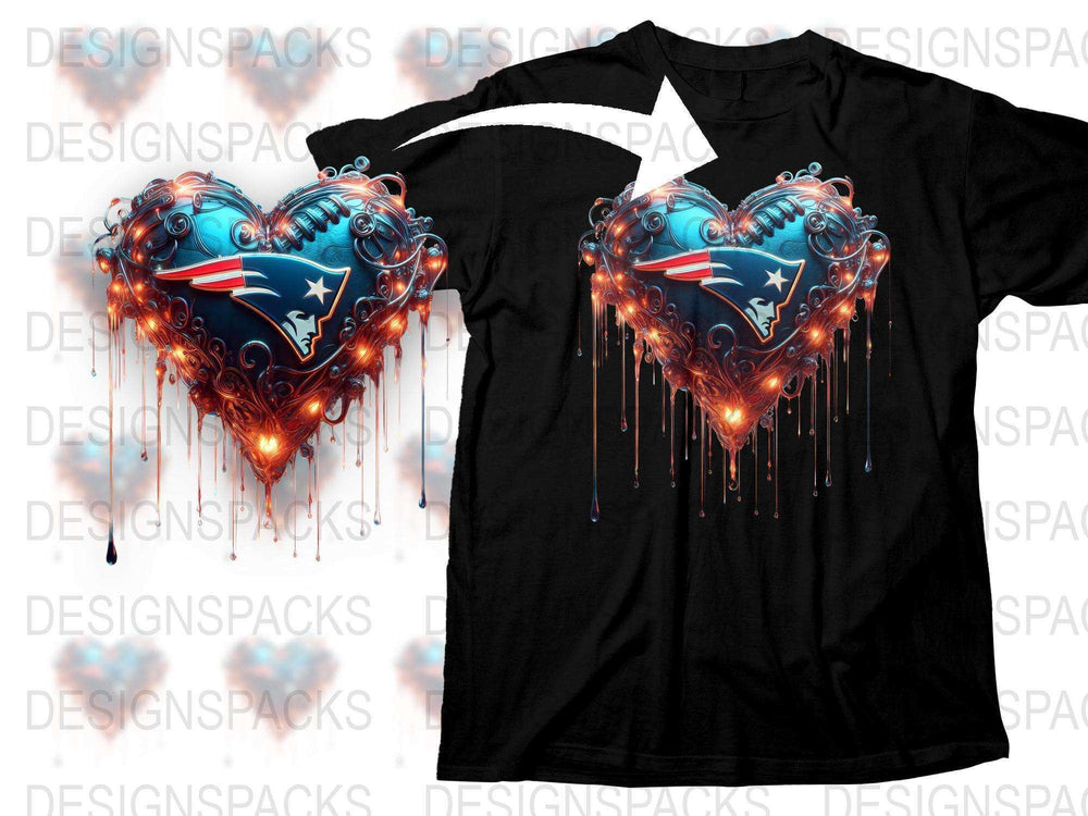 Patriotic Heart T-Shirt, USA Flag Design, Love America, Unique Graphic Tee, Unisex Clothing Gift