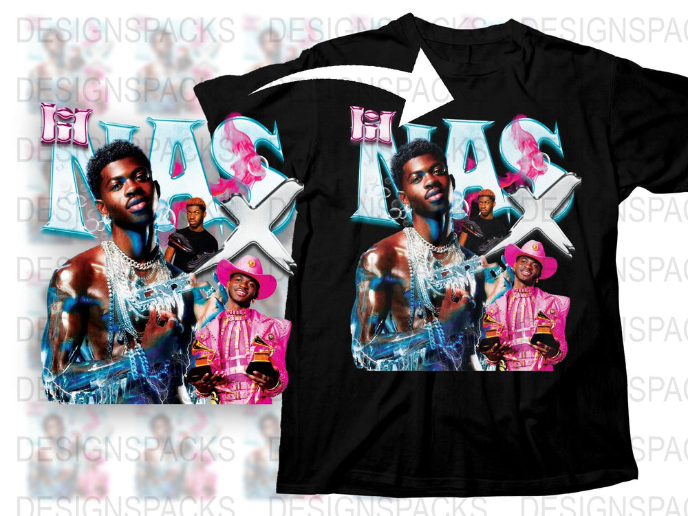 Trendy Hip Hop Style T-Shirt, Bold Graphic Print, Streetwear Fashion, Unisex Black Tee