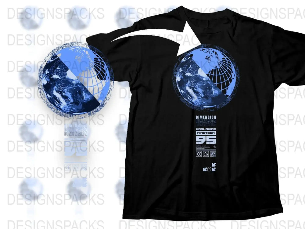 Dimension Worldwide Nineteen GS Graphic Png Digital Download